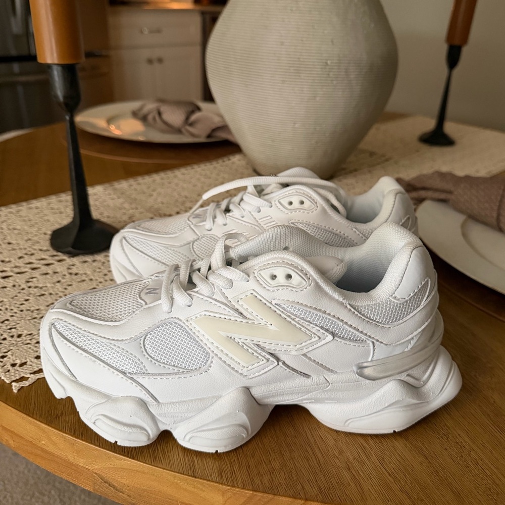 New Balance 9060 Triple White